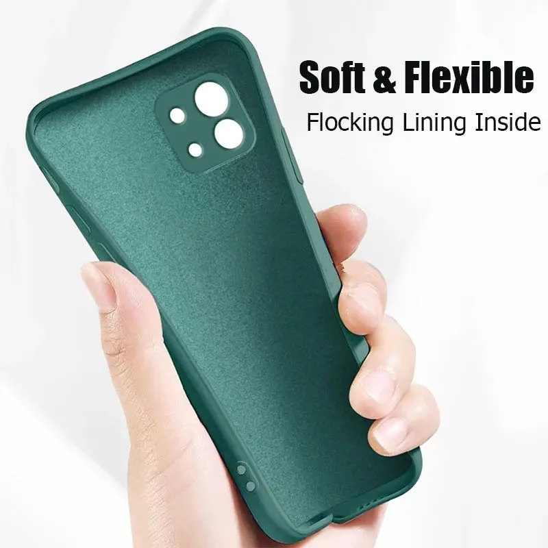 Чехол для Xiaomi Mi 11 Lite 5g NE чехол lite 12 12X 11T Redmi Note из жидкого силикона