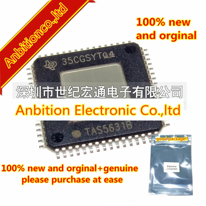

2pcs 100% new and orginal TAS5631BPHDR TQFP64 TAS5631B TAS5631BPHD in stock