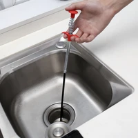 black filter drain cleaners bathroom hair sewer dredge device sink drain toilet clear blockades sewer prevent sink long hooks
