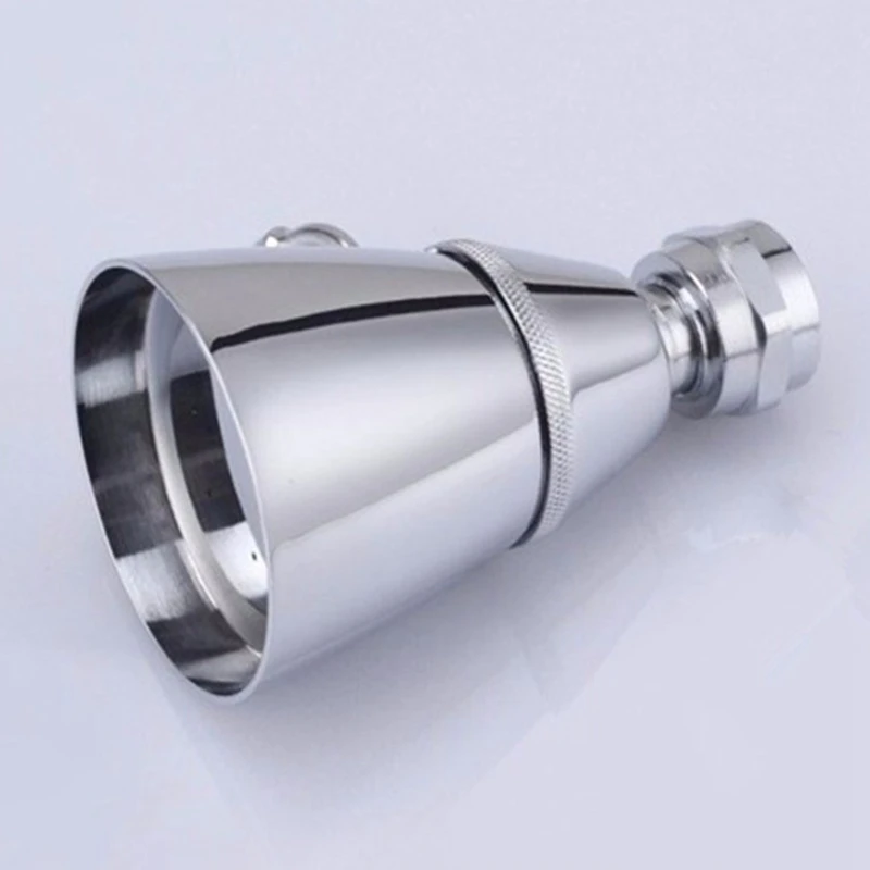 

Chromed Brass Shower Head Shower Nozzle High Pressure Water Saving Shower Nozzle for Hotel School Bathroom