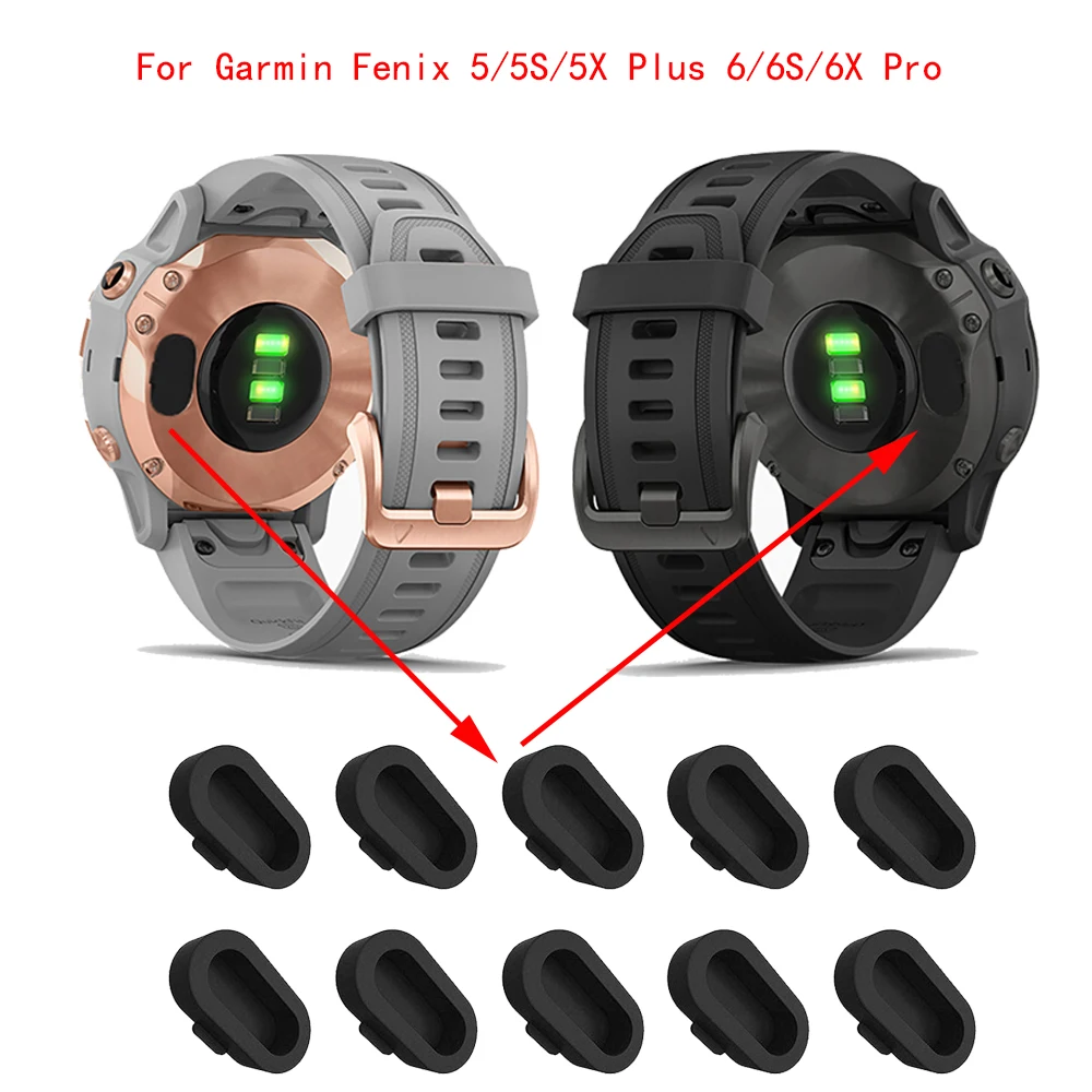 

Charger Plug Cover Cap Protector Case For Garmin Fenix 5/5S/5X Plus 6/6S/6XPro Tactix Delta Solar Accessories Anti-dust Plug Cap