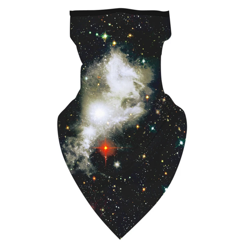 

Outdoor Bandana Face Print Seamless Ear Bacteria Dustproof Sports Scarf Neck Tube Face Dust Riding Cycling