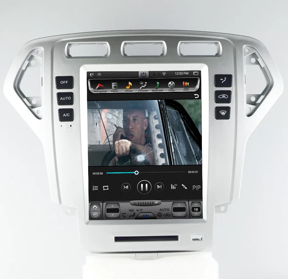Автомобильная Мультимедийная система CHOGATH экран 10 4 дюйма Android 7 1 2 + 32 ГБ GPS для Ford
