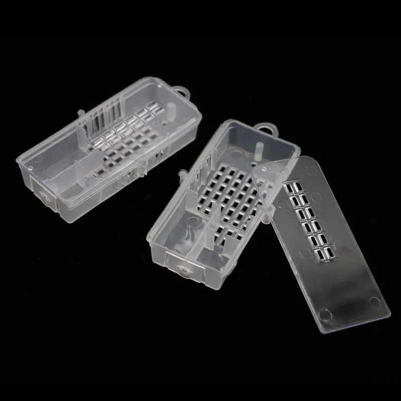 

50 шт. BeeTransport клетки Пчеловодство пчелы Queen клетка для домашней птицы сотового Пластик почтой Новинка; Обувь для костюмированных вечеринок в ...