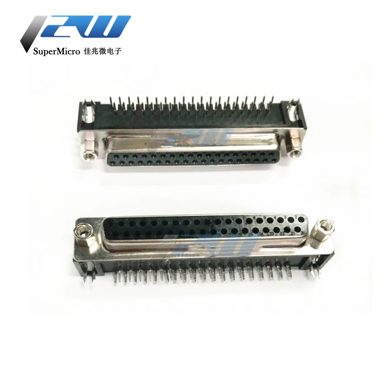 Гнездовая головка DR37P DB37 гнездовое сиденье Серийный порт изогнутая ножка 90