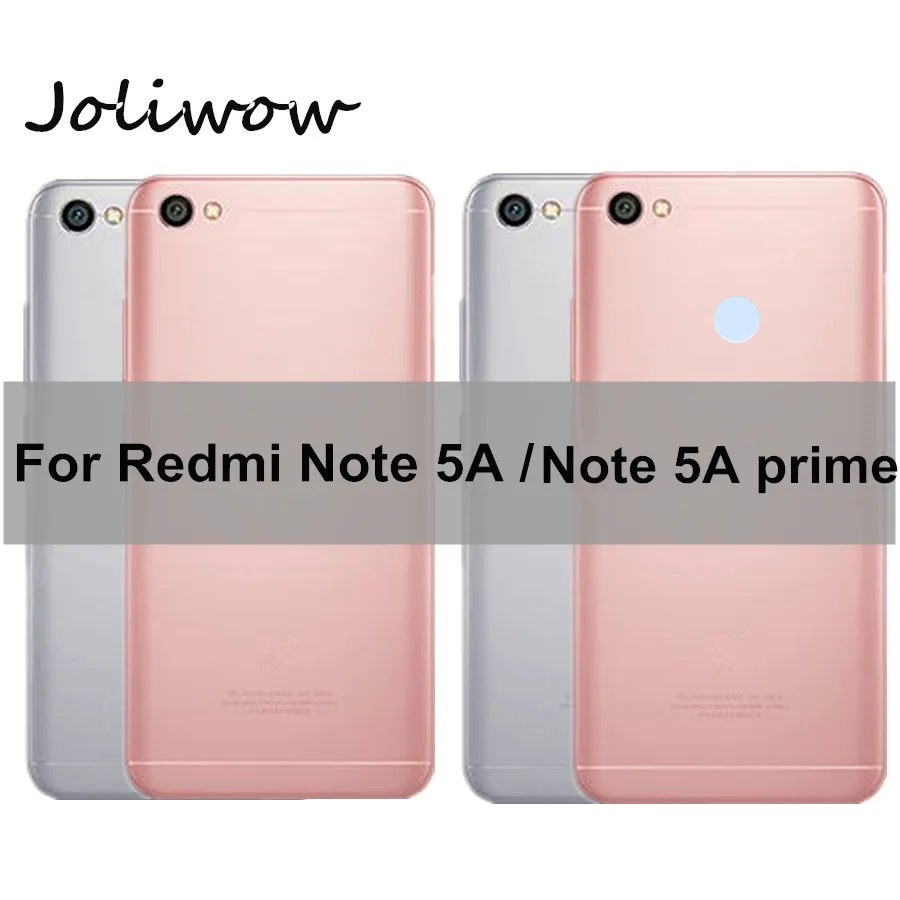 Задний корпус для Xiaomi Redmi Note 5A задняя крышка батарейного отсека + кнопка включения