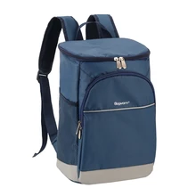 Oxford backpack cooler bag thermo lunch picnic box insulated cool ice pack car fresh Food delivery thermal bags refrigerator