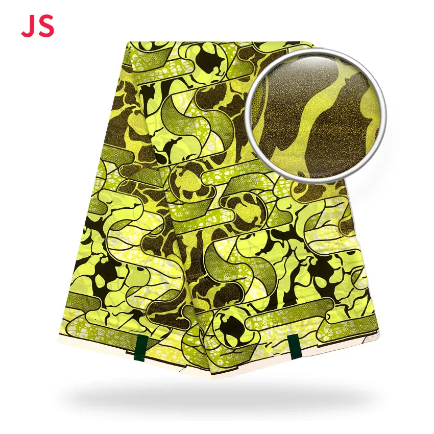 

Distinctive african wax cloth nigerian block prints in fabric Soft cotton for Party Dress H211115