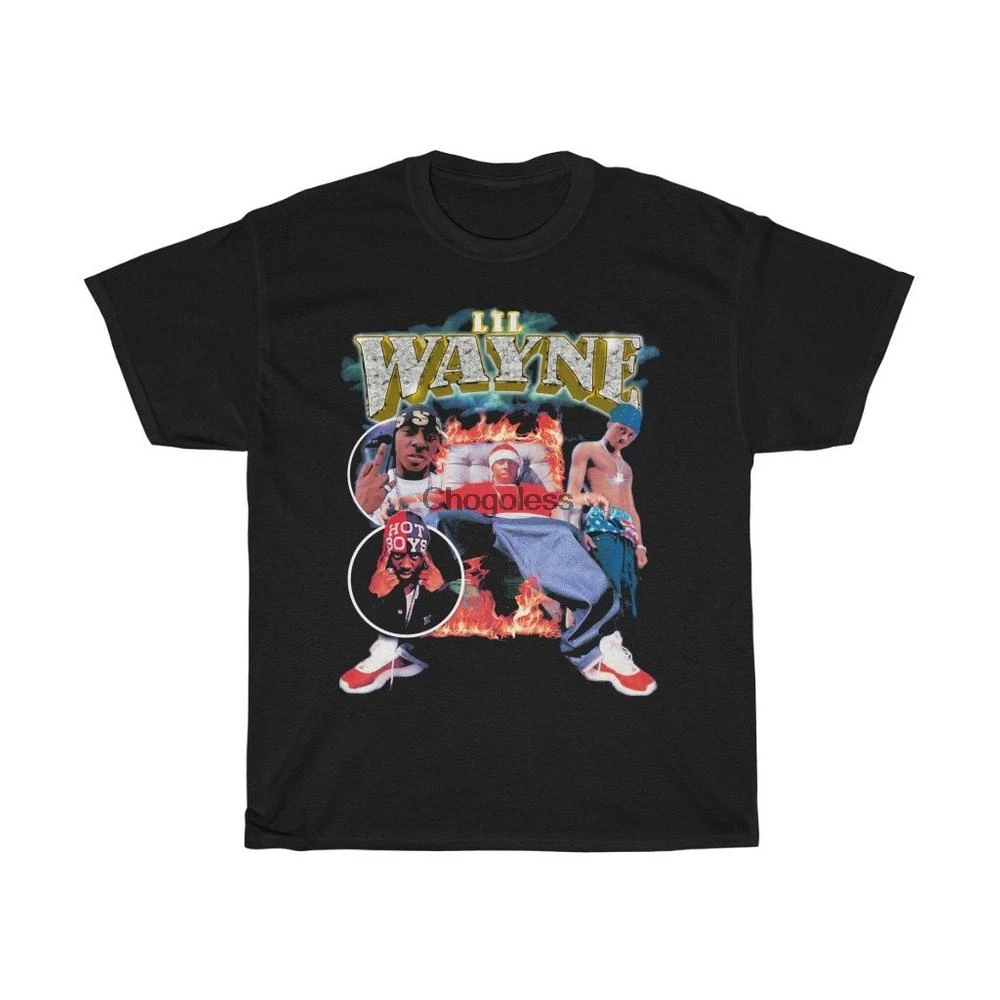 

Lil Wayne Vintage Inspired 90'S Rap T Shirt