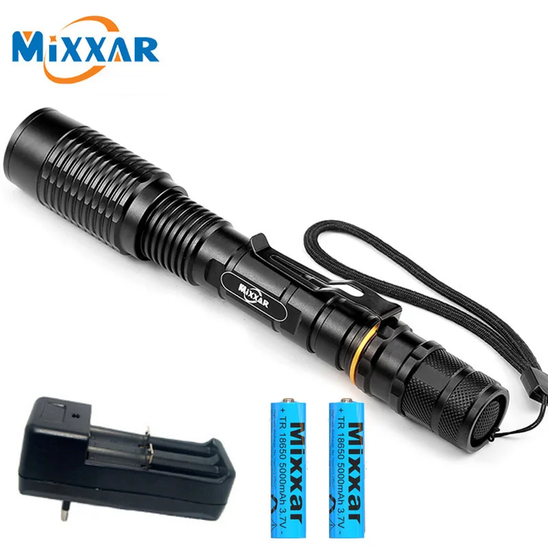 Zk20 T6 Zoomable светодиодный светильник-вспышка 5 режимов дропшиппинг фонарь светильник подходит 2x5000 мАч батареи Телескопический Lanterna светильник-вспышка s