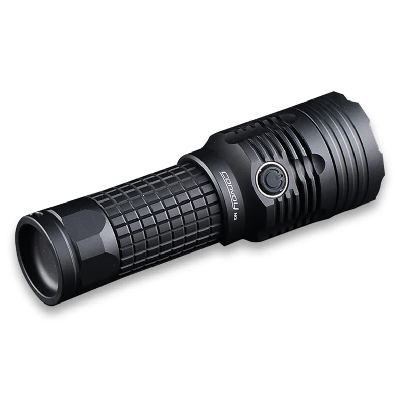 Самый мощный светодиодный фонарик Convoy M3 с Cree XHP70.2 4300 лм защитой от температуры 18650