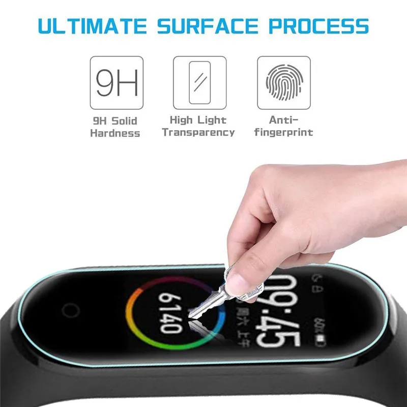 Защитная пленка для Xiaomi Mi Band 4 защитная экрана mi watch (не стекло)|Защитные стёкла и