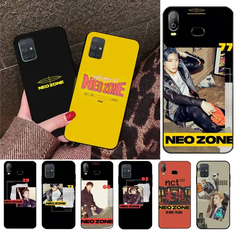 

HPCHCJHM kpop NCT 127 Neo Zone DIY Printing Phone Case cover Shell For Samsung A10 A20 A30 A40 A50 A70 A71 A51 A6 A8 2018