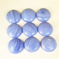2021 fashion hot selling good quality blue stripe onyx round cabochon beads 20mm wholesale 22pcslot free shipping
