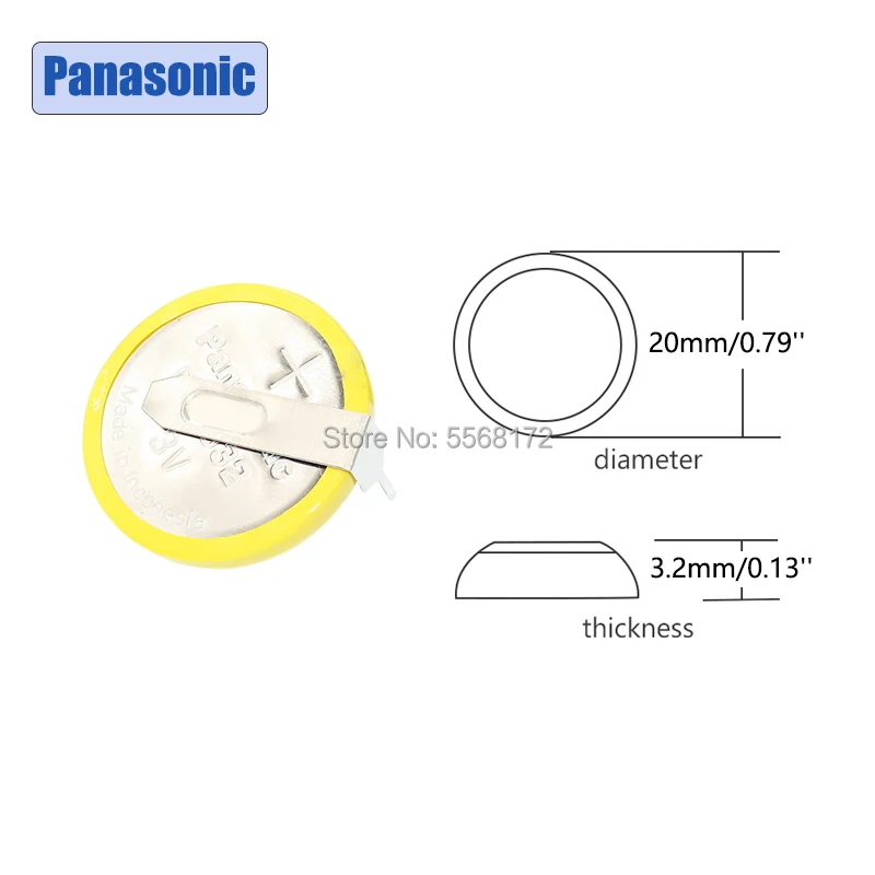 Пульт дистанционного управления Panasonic CR2032 для калькулятора материнской платы