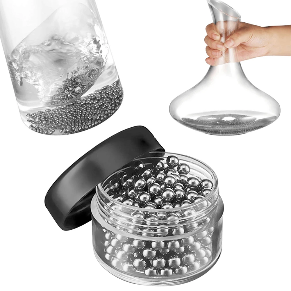 

Cleaner Beads Wine Decanter Glass Cleaning Beads Wine Set Cleaning Beads Cleaning Glass Bottle Tool for Home Bars Hotel