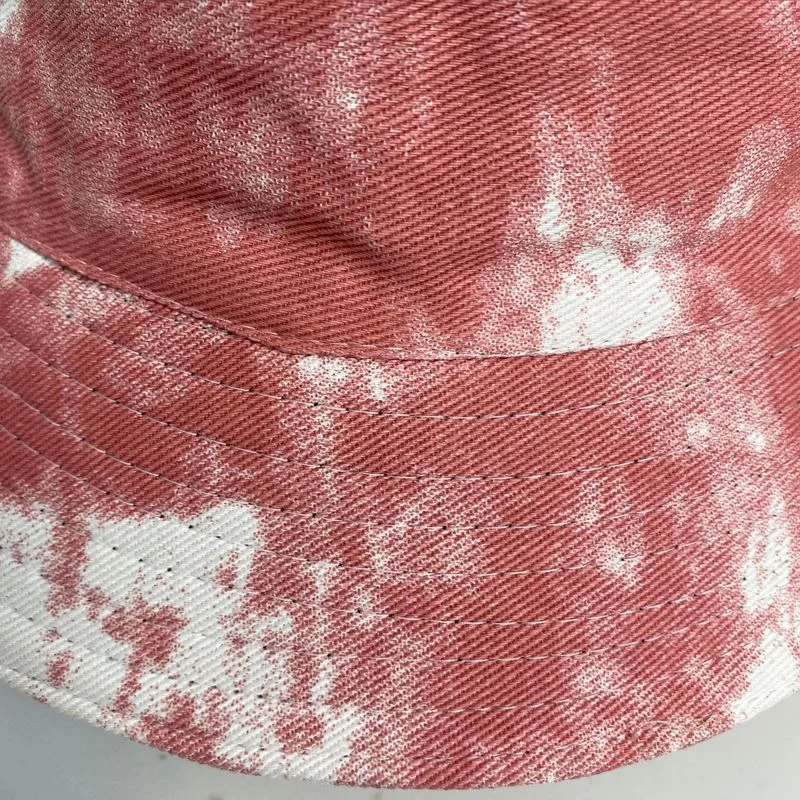 

Double-sided Wearing Cap Visor Rainbow Color Bucket Hat Men and Women Cotton Flat Sun Hat Reversible Sun Tie Dye Fisherman Hat