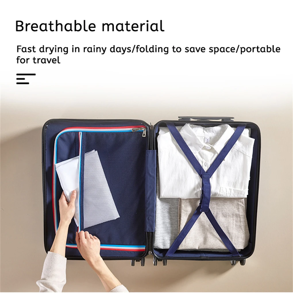 Travel Clothes Drying Bag Portable Inflated Heater Dryer Rack Folding Polyester Clothing Blow Laundry Quick Drying Tool images - 6