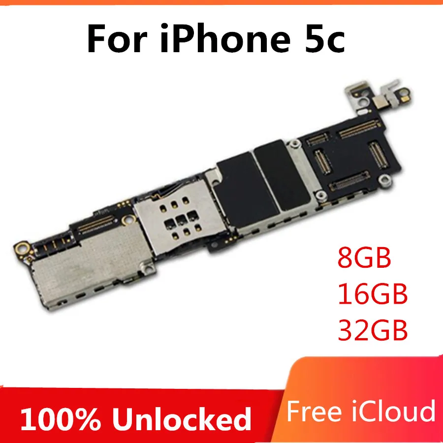 Заводская разблокированная материнская плата для iphone 5C 8 ГБ 16 32 оригинальная