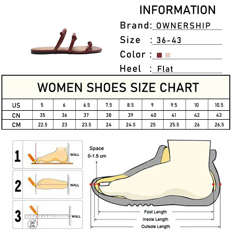

2021 Women Knot Open Toe Slippers Ladie Summer Casual Beach Flat Female PU Leather Slides Woman Narrow Band Shoes Plus Size