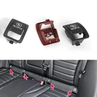 Автомобильный анкер для заднего детского сиденья, разъем Isofix, отделка крышки, кнопка для Mercedes Benz C-Class W205, Автомобильная крышка ISOFiX для детского удерживающего устройства