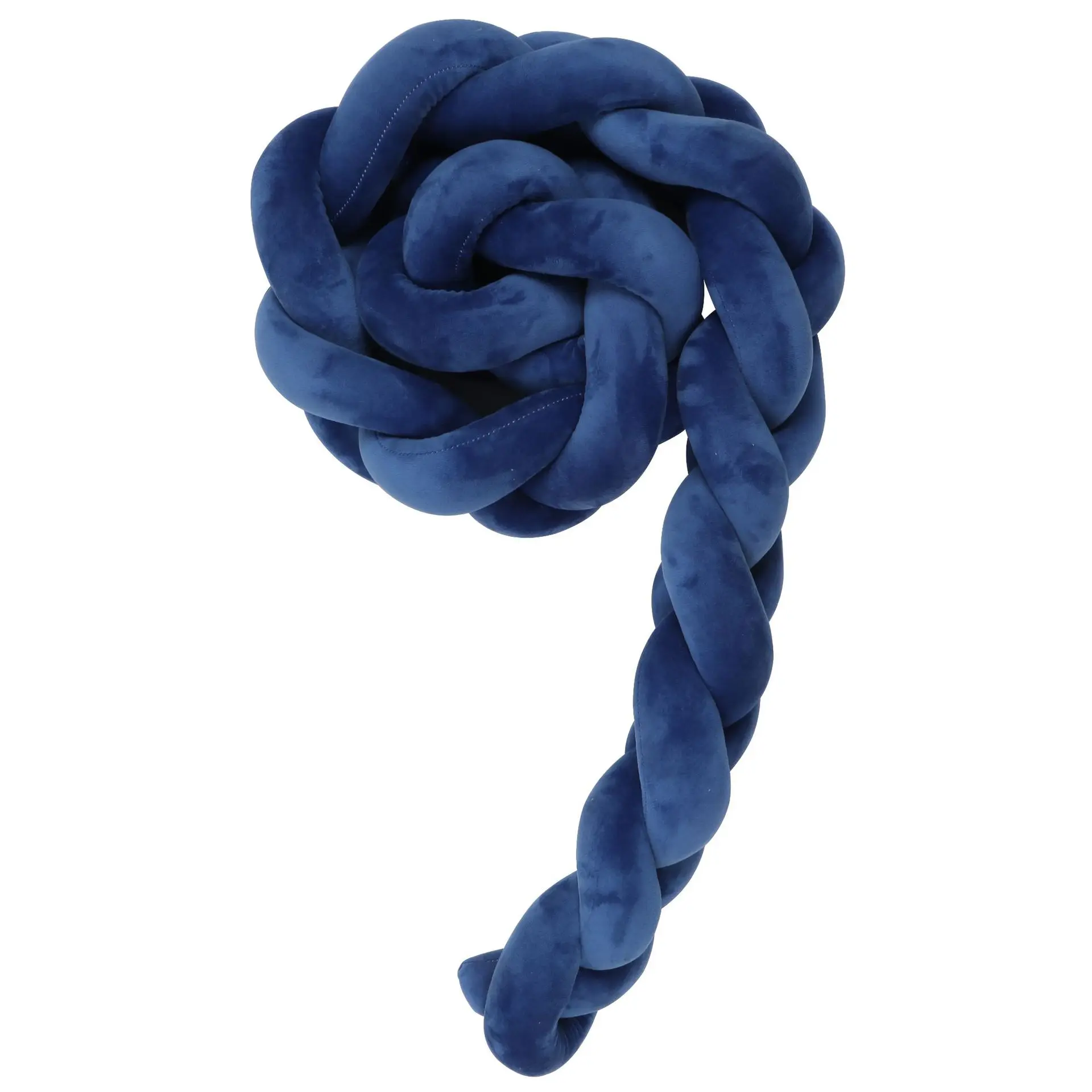 Navy Blue 3M детский бампер кровать плетеная кроватка бамперы для мальчиков девочек Младенческая защита для кроватки бампер Тур де ЛИТ Bebe Tresse декор комнаты - Цвет: Navy Blue