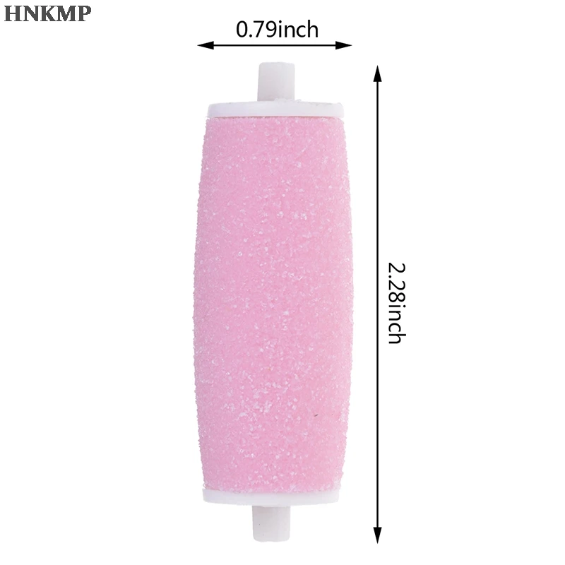 

2Pcs New Foot File Dull Polish Foot care tool Heads Hard Skin Remover Refills Replacement Rollers