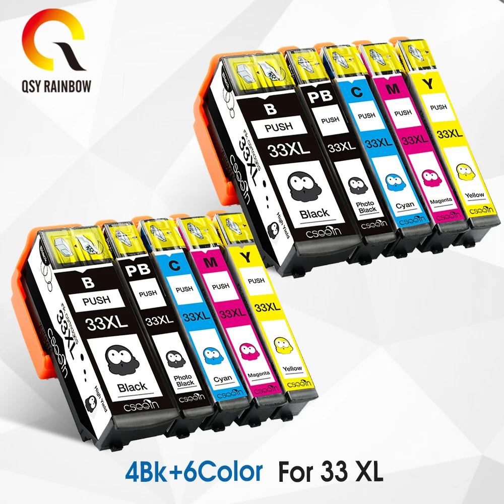Совместимый картридж с чернилами для EPSON 33XL T 3351 выражения Premium XP 530 xp 630 640 635 645 830 900