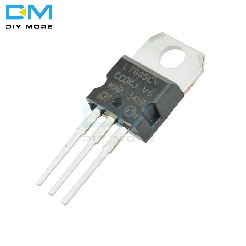 5 шт. в 220 LM7805 L7805 7805 Регулятор напряжения IC Chip|Интегральные схемы| |