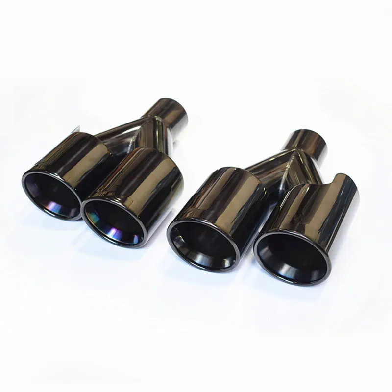 Из 2 предметов SS304 Титан черные M Логотип Нержавеющая сталь Универсальный