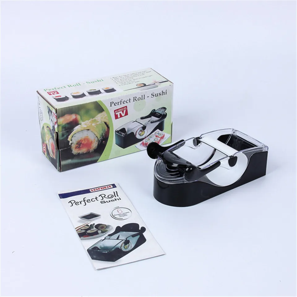 

Sushi Roll Maker DIY Rice Roller Mold Perfect Cutter Easy Sushi Making Machine Sushi Roller Maker Kitchen Gadget