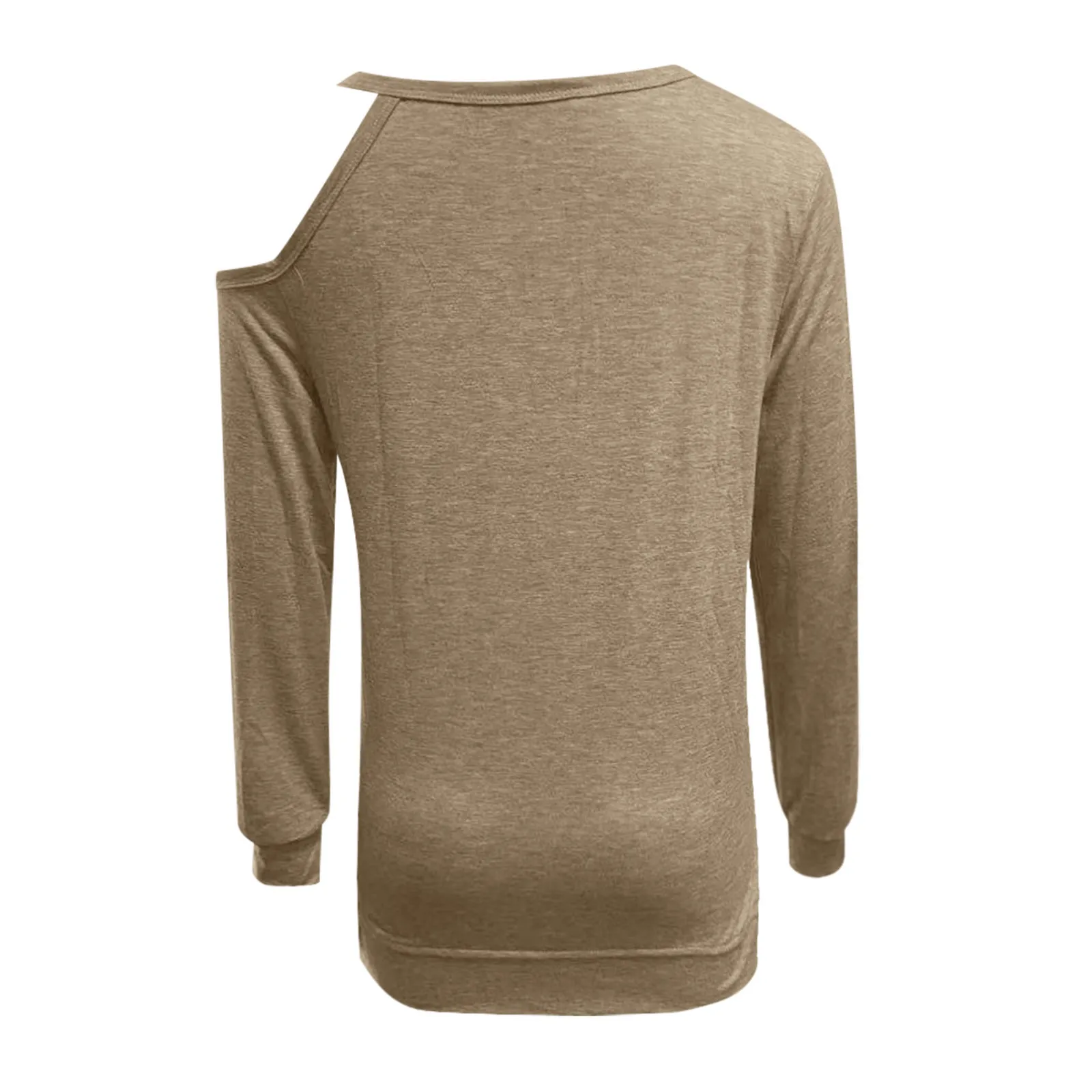 

Autumn Women Long Sleeve Top Sexy Cold Shoulder Blouse For Casual Solid Color Shirt Female Blouse Black Clothes Dropshipping