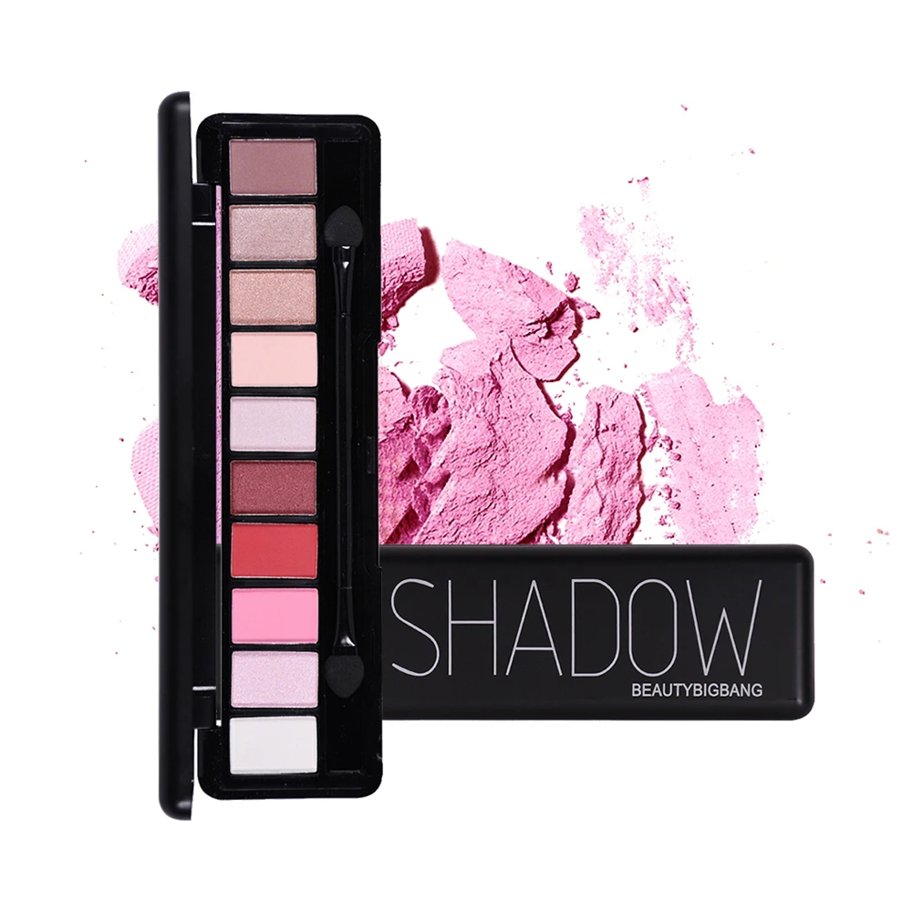 BeautyBigBang 10 цветов Sombras тени для век палитра макияжа мерцающий и сияющий пигмент
