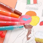1 шт. акриловый маркер на водной основе, художественная ручка для рисования, 36 цветов, художественные маркеры, творческие строительные ручки для граффити