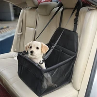 newpet car booster seat for small dogs cats breathable waterproof pet travel carrier bag with safety leash