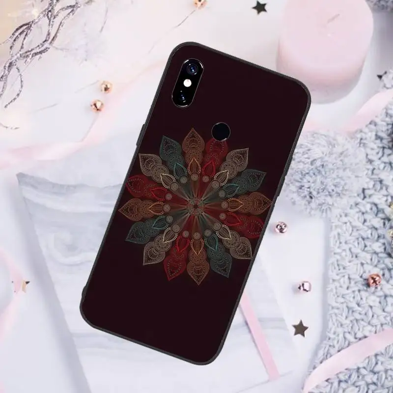 

Color mandala Phone Case For Xiaomi Redmi note 7 8 9 pro 8T 9S Mi Note 10 Lite pro