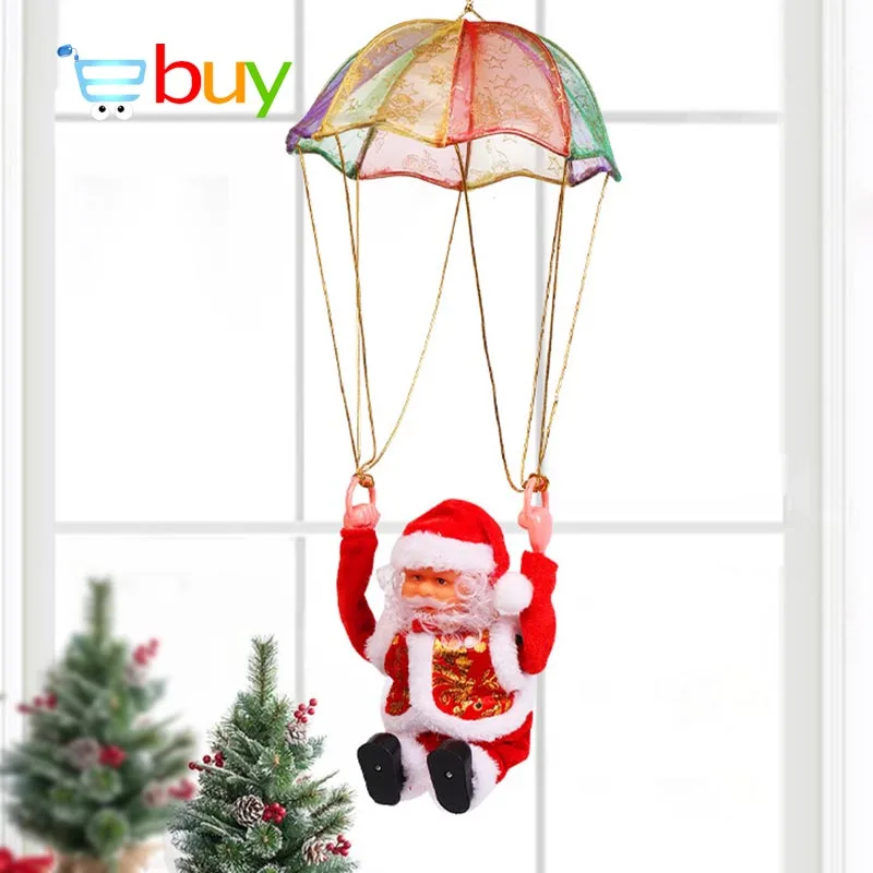 Праздничное Рождественское украшение Электрический парашют сомерзавр