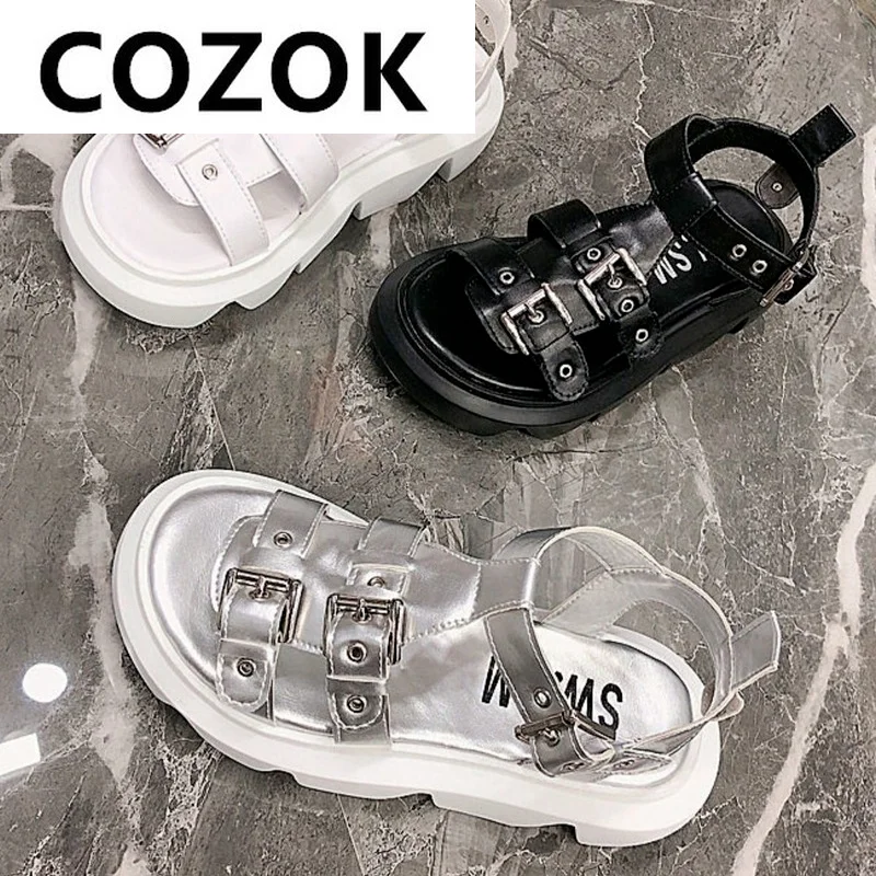 

Brand New Summer Women's Sandals Platform Fashion Chain Wedges Heels Women Sandals Casual Beach Lady Shoes Woman