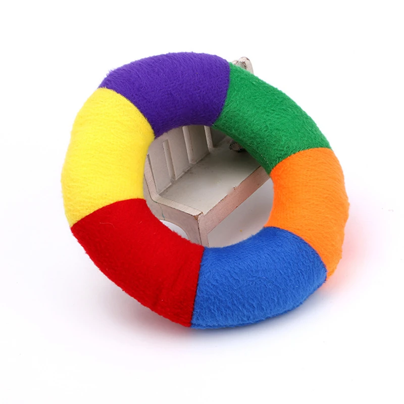 

Pet toys colorful ring plush vocal toys cats and dogs toys pet suppliesQ313