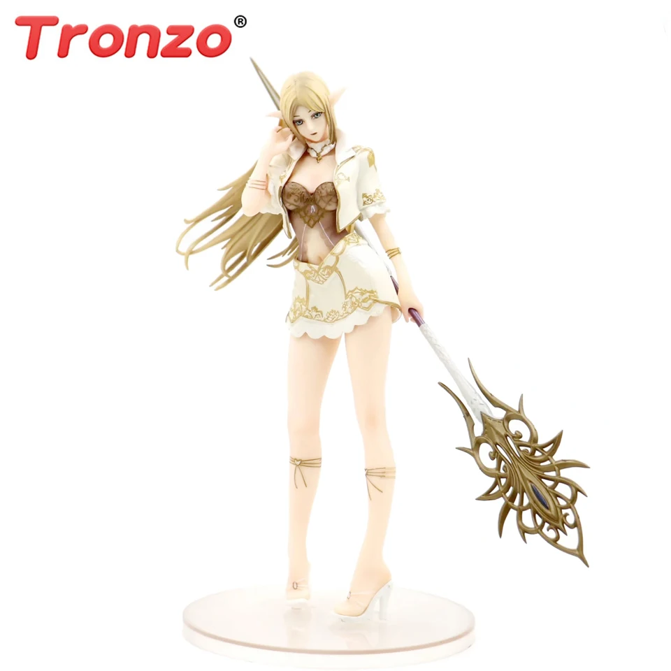 

Tronzo сексуальная фигурка Lineage II, белый Эльф ПВХ сексуальная фигура, Модель игры Lineage II, коллекция сексуальных эльфов для девочек, игрушки для Р...