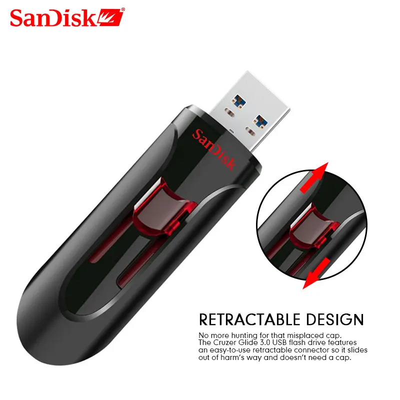 SanDisk CZ600 usb флеш накопитель USB 3 0 16 ГБ 32 64 128 Флешка диск cle hirive Гб u диск|USB