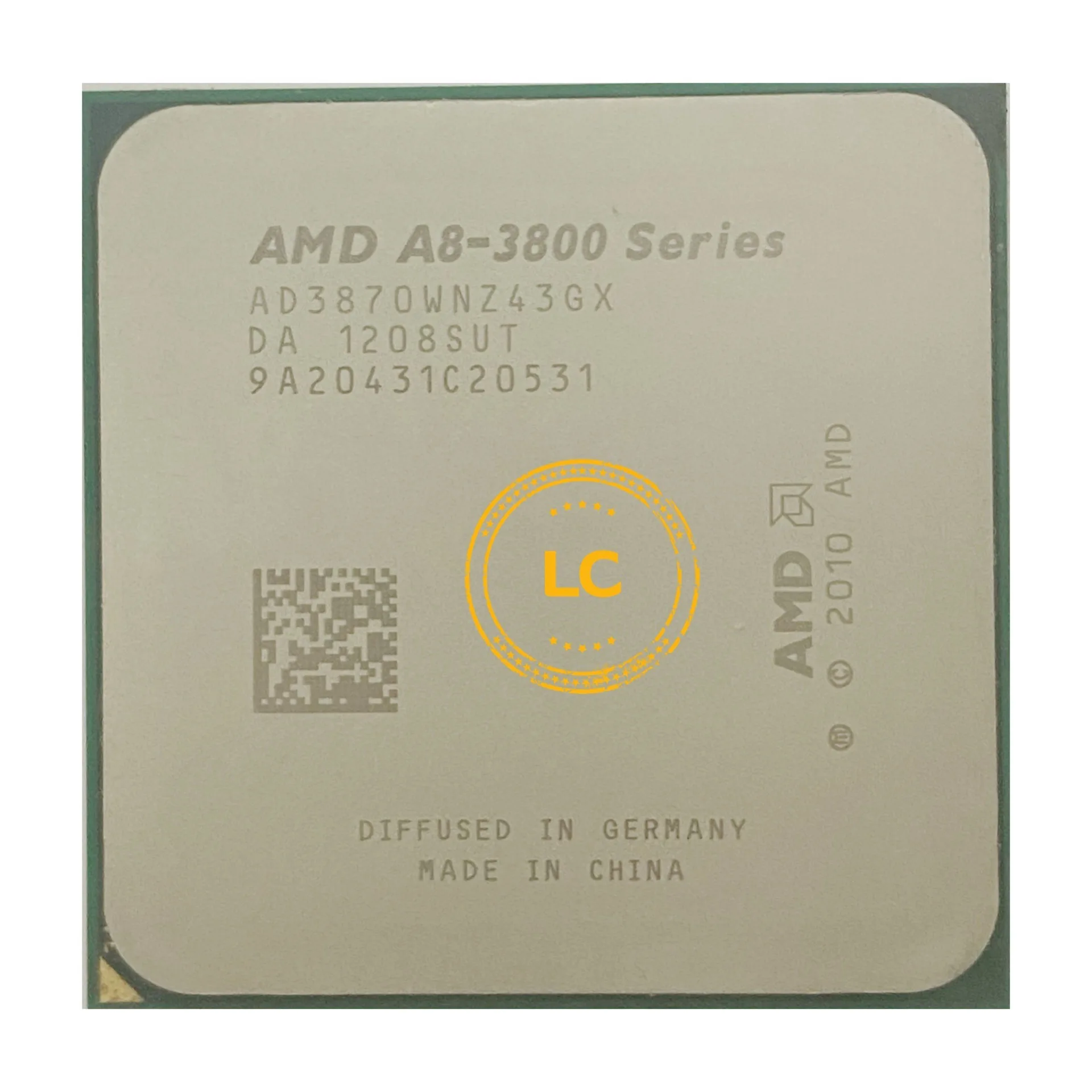 AMD A8 Series 3870K 3870 3 0 ГГц Quad Core Процессор процессор AD3870WNZ43GX гнездо FM1|Процессоры| |