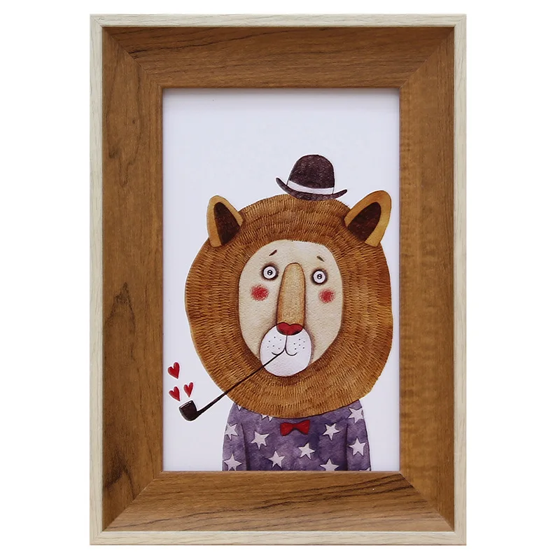 

Creative photo frame desktop cartoon decoration picture frame home desktop frame decoration student Gift resin photo frame