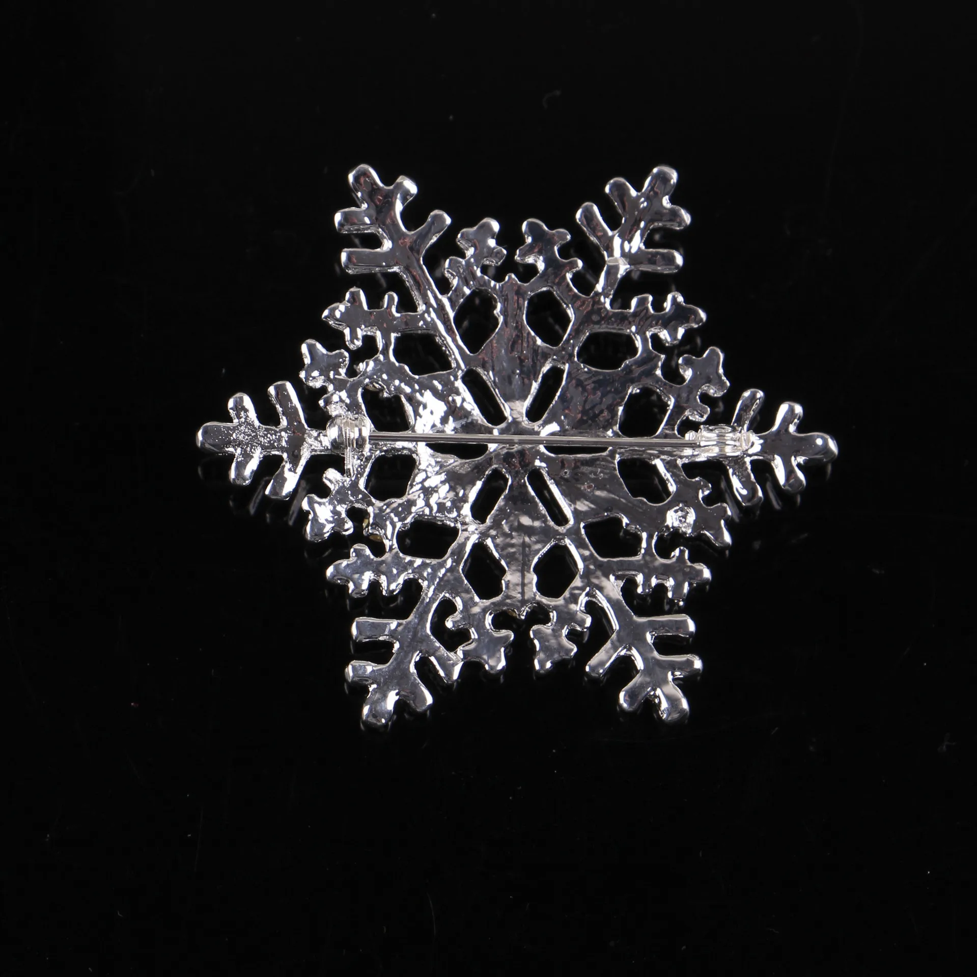 i-Remiel Fashion Jewelry New Rhinestone Brooches Christmas Snowflake Brooch Pin Badge Women Shirt Collar Accessories | Украшения и