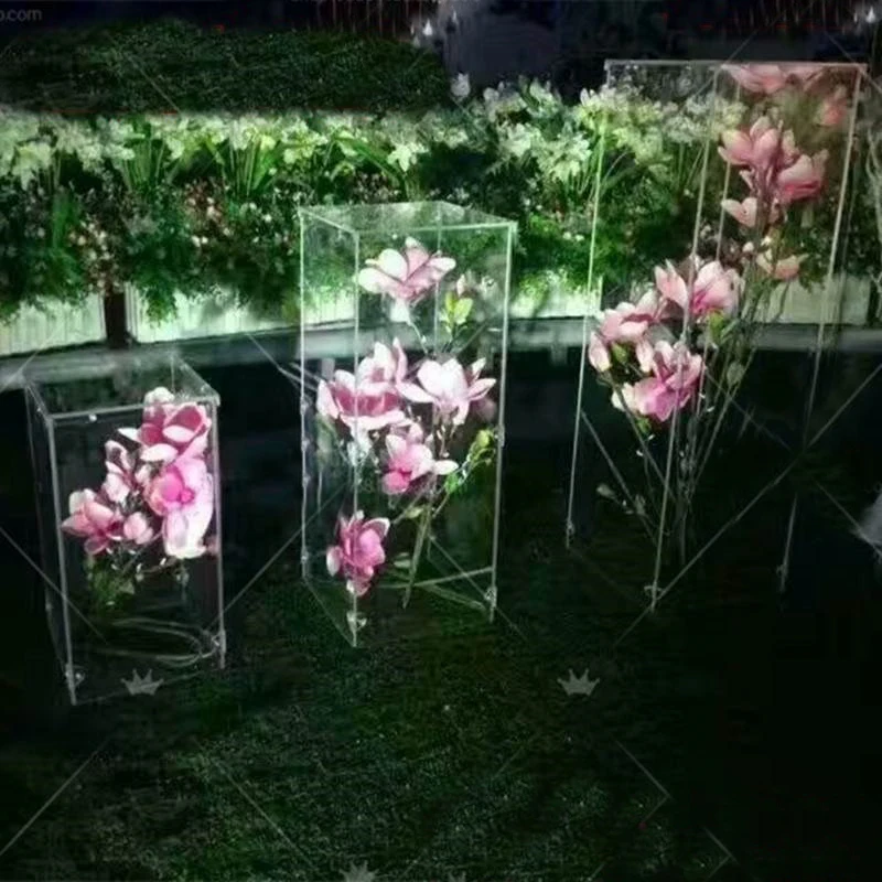 Новинка свадебный реквизит новинка Хрустальный дорожный декор квадратный