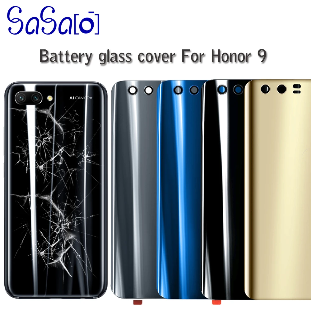 10 шт./лот, Сменный Чехол на заднюю стекло для huawei Honor 9 lite, чехол на заднюю дверь с наклейкой