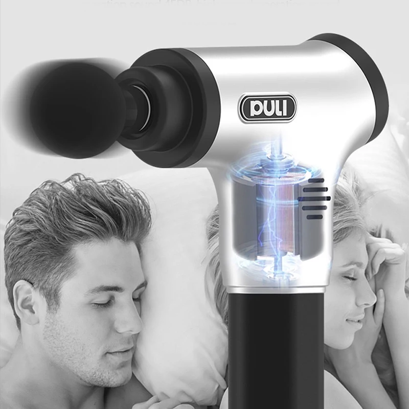 Стимулятор мышц массажный пистолет массажер для глубоких тканей