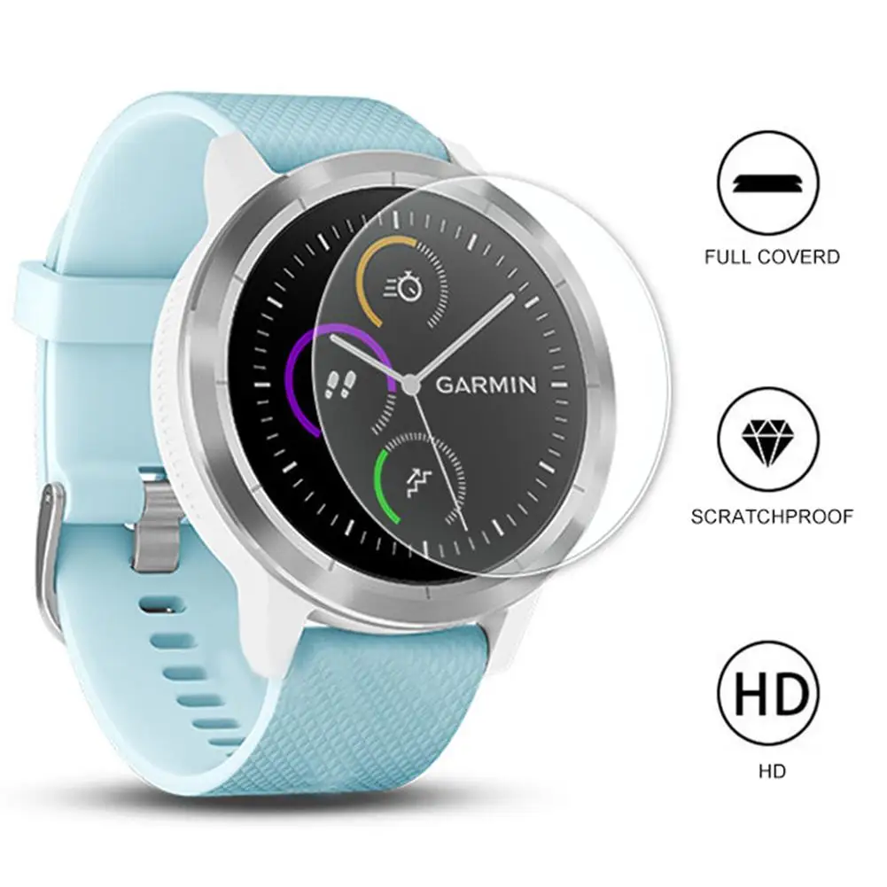 Новое закаленное стекло 3 шт. 9H для защиты экрана Garmin Forerunner