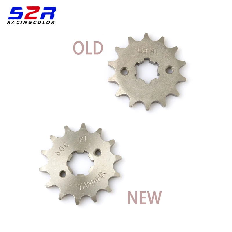 Держатель цепи для мотоцикла S2R привод передней звездочки 14T CG125 YAMAHA YBR125 YBR YB 125 |