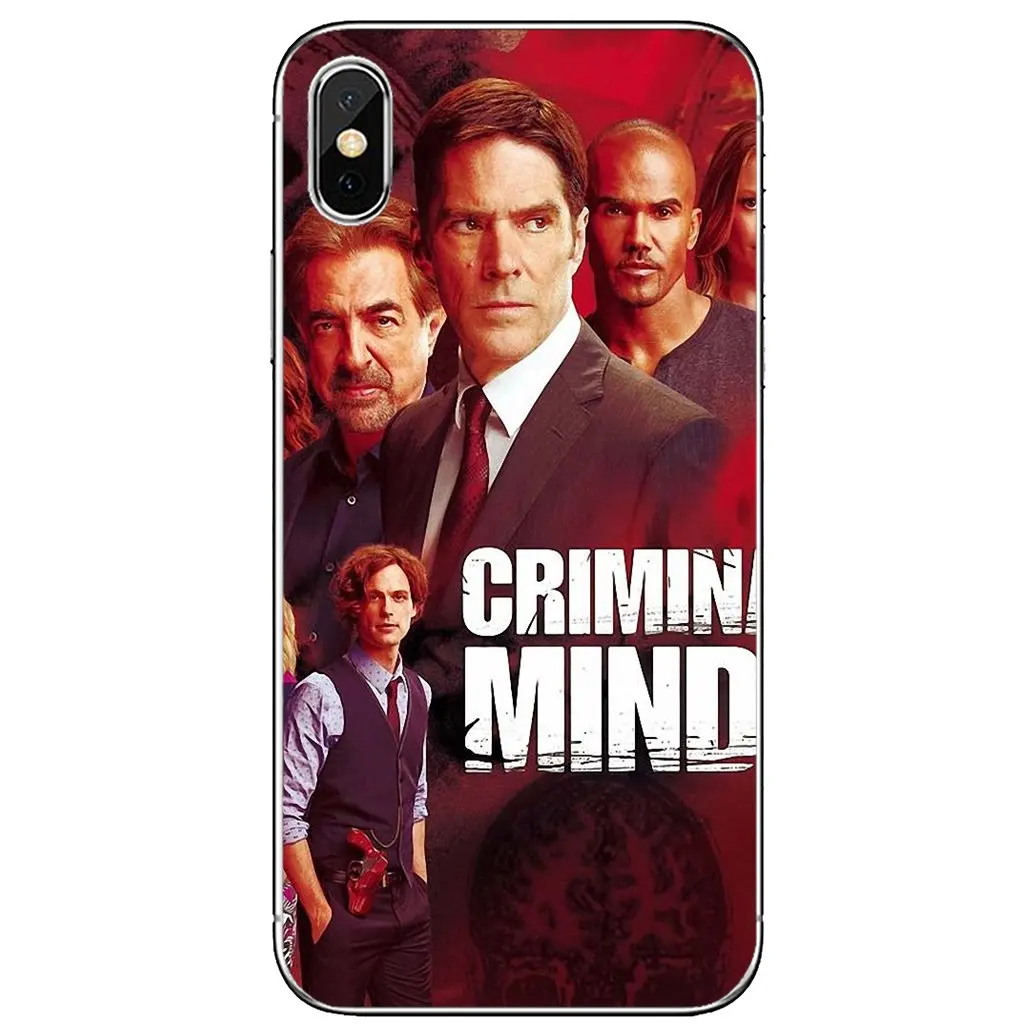 Мягкий чехол для Sony Xperia XA Z3 Z5 XZ1 XZ2 Z Z1 Z2 compact M2 M4 M5 C4 C6 E3 T3 Criminal-Minds-The-Six-Season | Мобильные